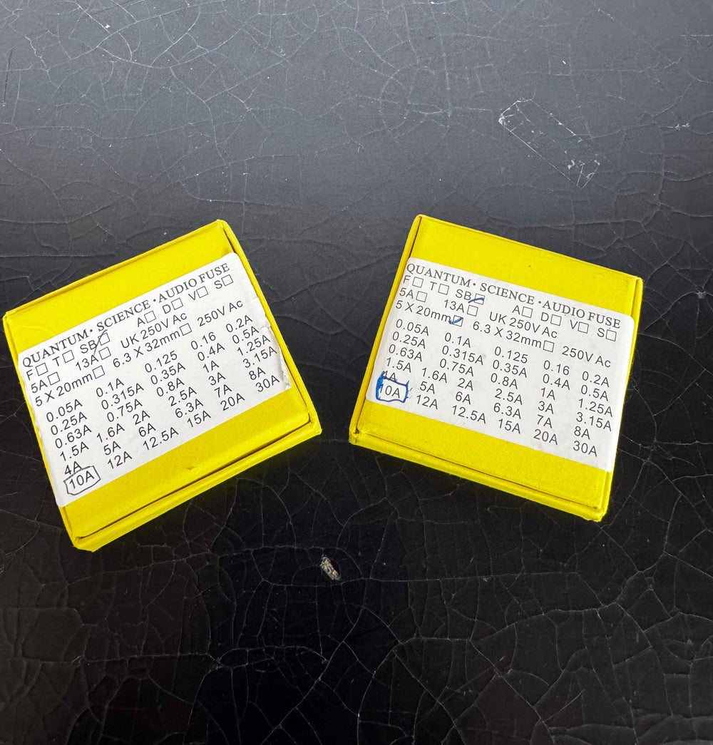 Used QSA 5x20mm 10A Slow Blow Fuse