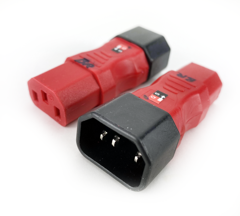 QSA 15 Amp IEC-Netzkabeladapter