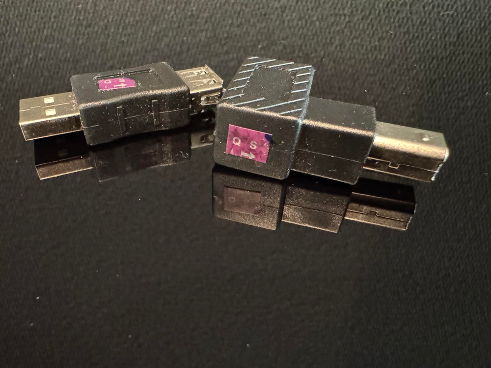 QSA USB Jitter Adapter Set - Violet