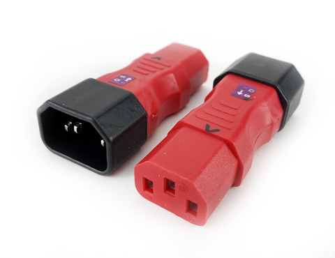 QSA 15 Amp IEC Power Cord Adapter