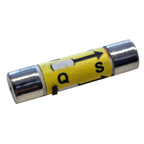 Fusible à soufflage rapide jaune QSA 5x20mm