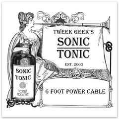 The Sonic Tonic Power Cable By Tweek Geek